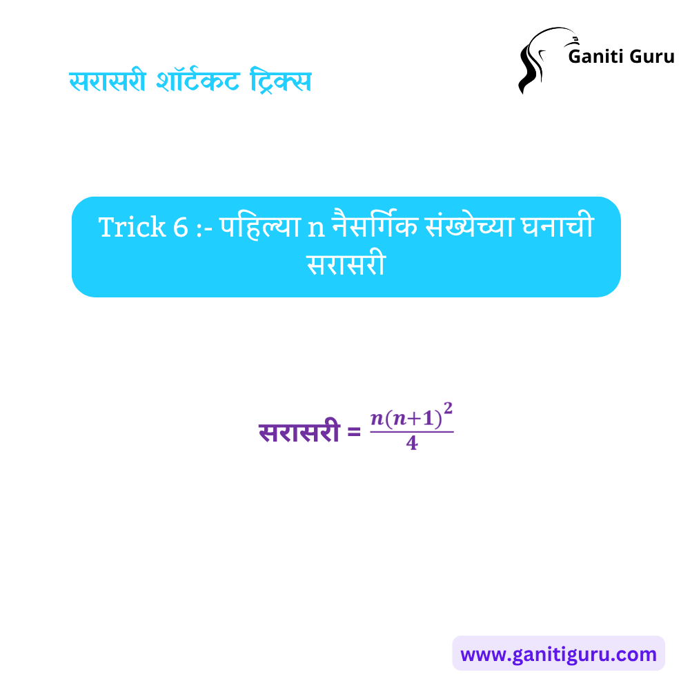 Average - Shortcut Tricks & Examples in Marathi