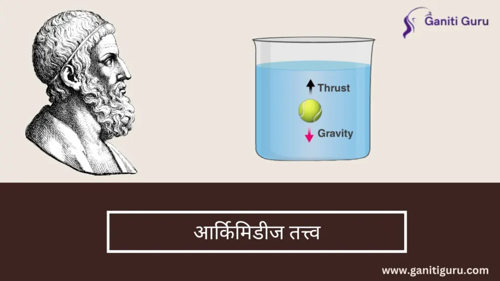 Archimedes Principle In Marathi